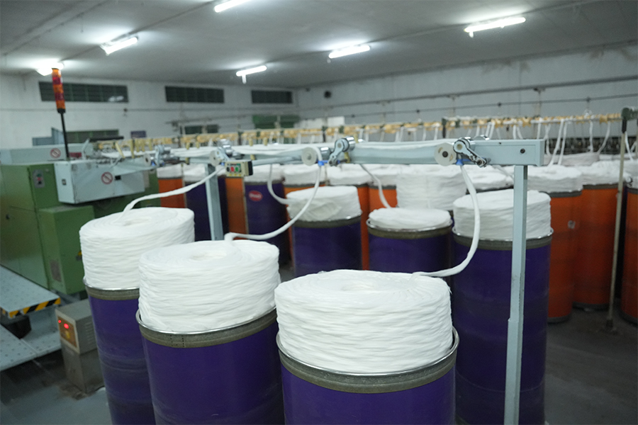 Yarn processing